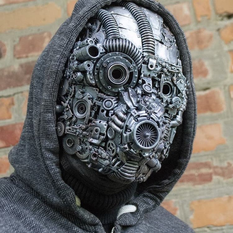 Artist Designs Steampunk-Style Masks #WearableWednesday
