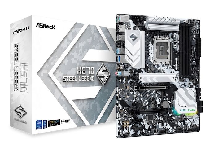 CES 2022: ASRock Announces B660, B660M, and H670 Steel Legend Motherboards