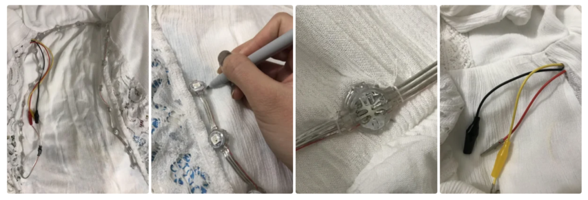 Make an Interactive Dress with #CircuitPlayground Bluefruit #WearableWednesday