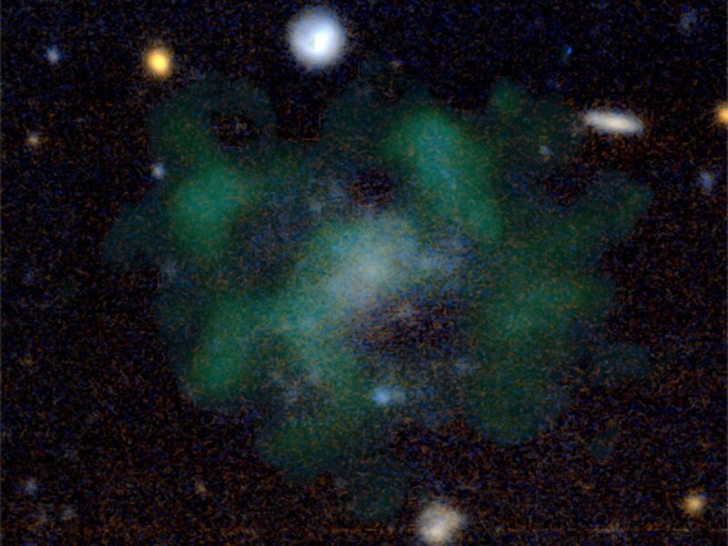 Astronomers discover a strange galaxy without dark matter