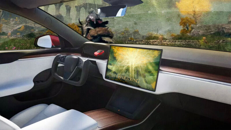 Musk says he wants to install Steam games in Tesla infotainment centers