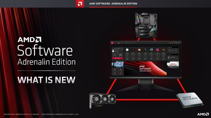 AMD Releases Adrenalin Software Spring 2022 Update: Adds RSR Upscaling and More