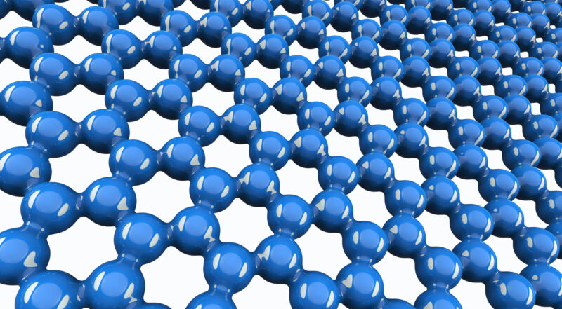 A transistor made using two atomically thin materials sets size record