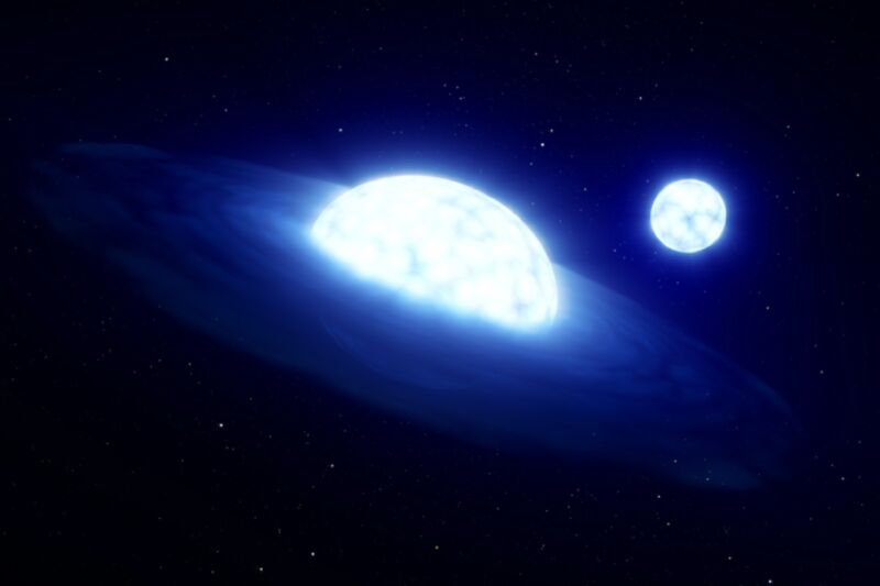 Astronomers: “Vampire” star stripped the atmosphere from its binary partner