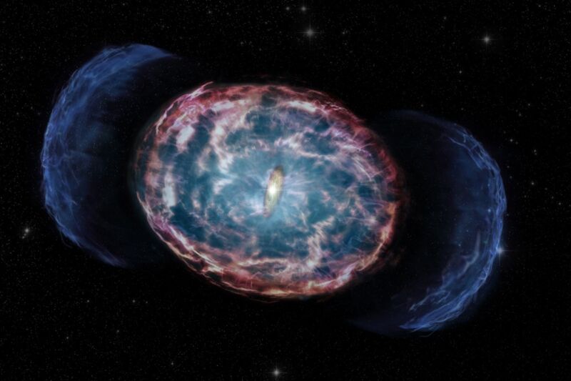 Mysterious X-rays could be kilonova “afterglow” from 2017 neutron star merger
