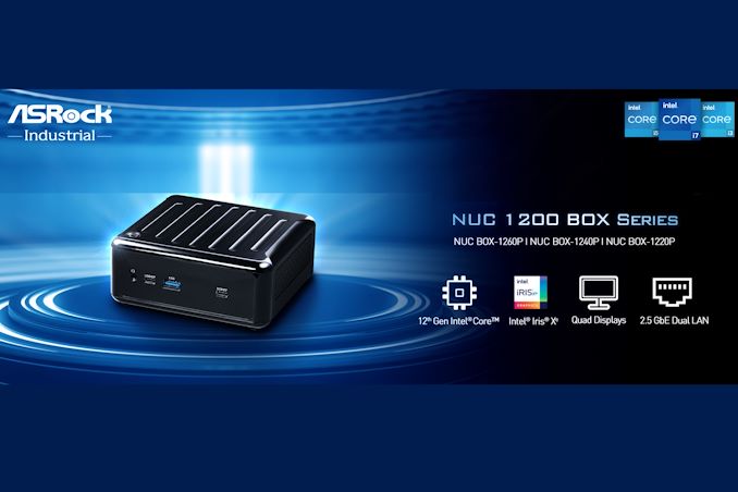 ASRock Industrial’s NUC1200 BOX Series Brings Alder Lake to UCFF Systems