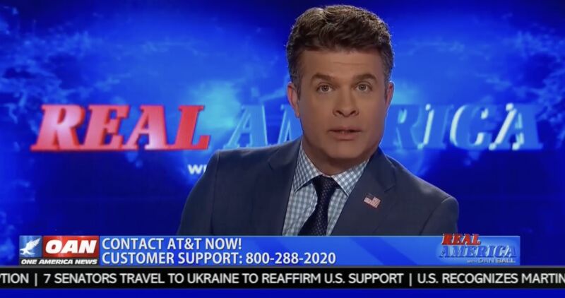 OAN sues AT&T, says being kicked off DirecTV may force it to shut down
