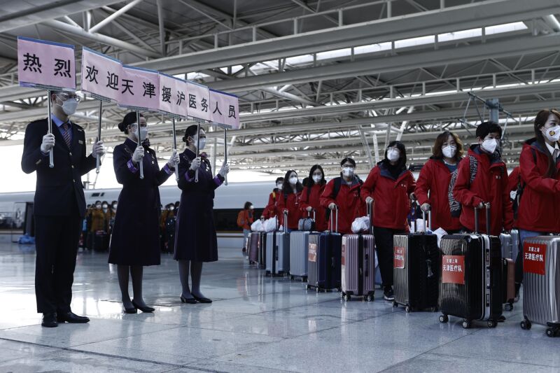 38,000 health workers dispatched to Shanghai as COVID outbreak worsens
