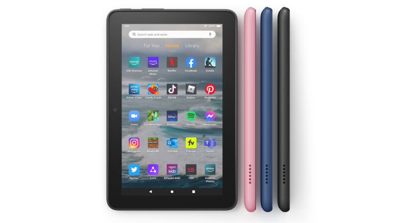 Amazon’s 2022 Fire 7 tablet sports USB-C, dirt-cheap $74.99 price