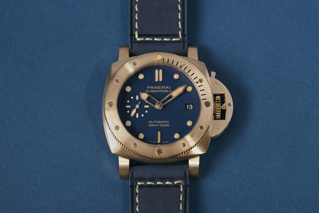 Hands-On: The Panerai Submersible Bronzo Blu Abisso