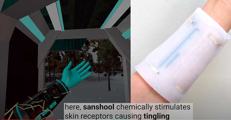 University of Chicago Researchers Develop Wearable Device That Lets You Feel Cold, Heat and Pain in Virtual Reality