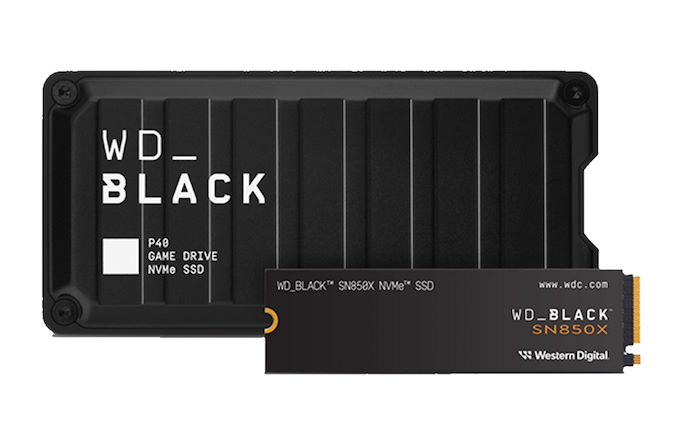 Western Digital Announces WD_BLACK SN850X NVMe and P40 Game Drive SSDs