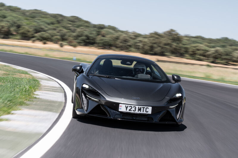 Driving McLaren’s new plug-in hybrid supercar, the 2023 Artura