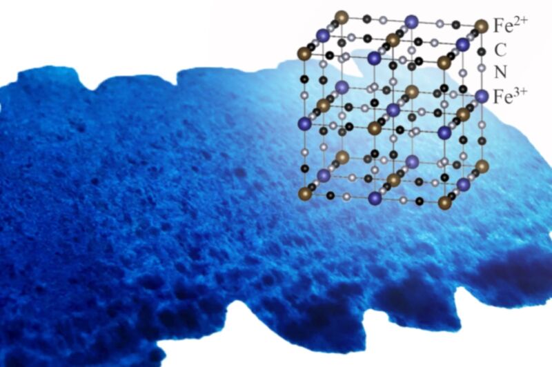 Picasso‘s favorite pigment may one day recycle metals from your cell phone