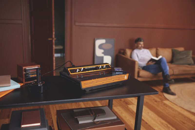 Recapture the fun of the 1980s game crash with Lego’s $240 Atari 2600 replica