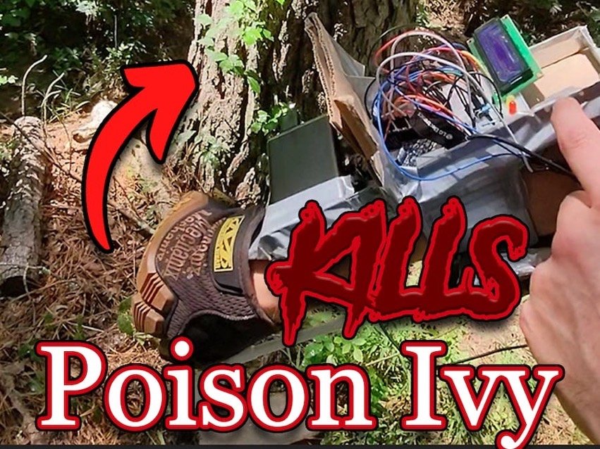 Plant Identifying, Poison Ivy Killing Gloves #WearableWednesday