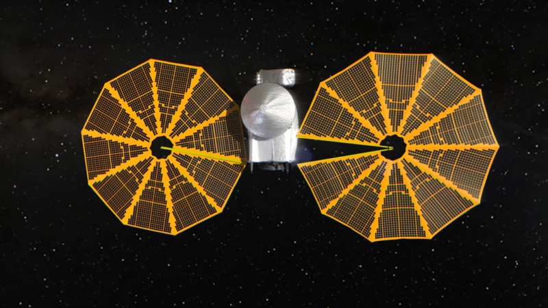 With solar arrays now operational, Lucy’s got some shimmering to do