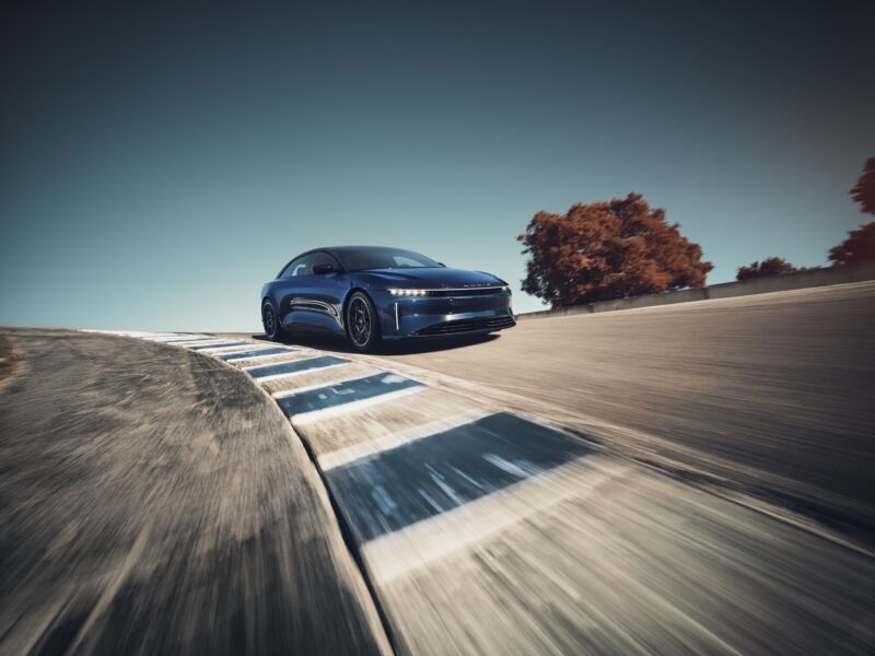Lucid gives the Air a sporty makeover, launches new Sapphire sub-brand