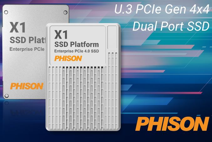 Phison and Seagate Announce X1 SSD Platform: U.3 PCIe 4.0 x4 with 128L eTLC
