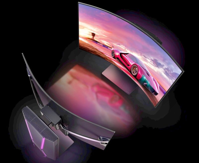 Here come the bendable TVs and monitors that no one asked for