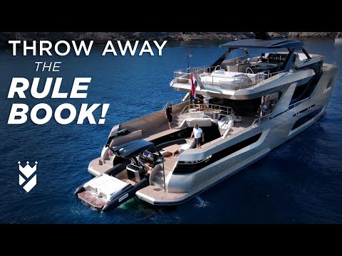 X-TREME 105′ EXPLORER YACHT; THROWING THE YACHT BUILDING RULE BOOK AWAY!