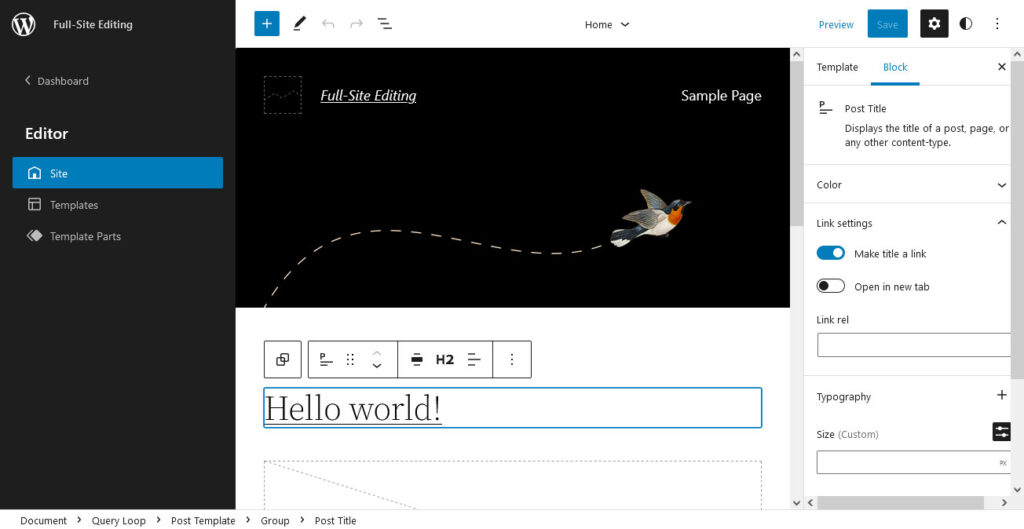 WordPress Full-Site Editing: A Deep Dive Into The New Feature