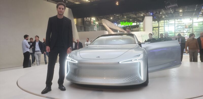 Hydrogen-powered startups shine at the Paris Auto Show