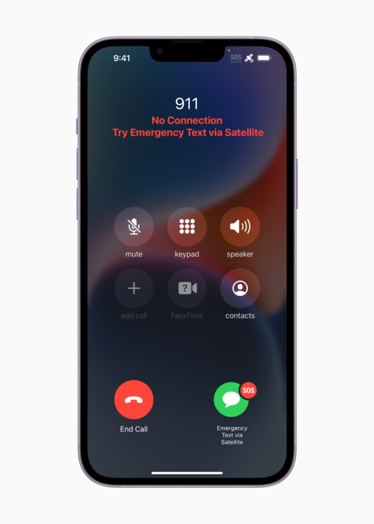 Apple’s satellite emergency service launches in the US and Canada