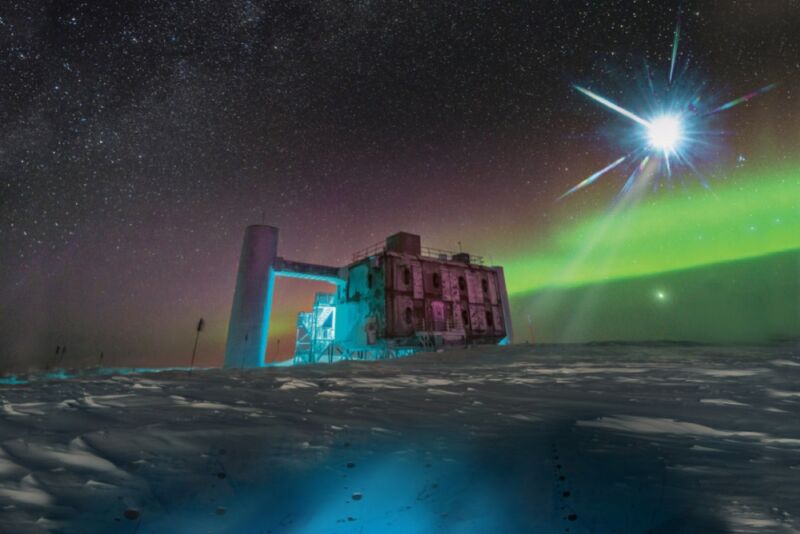 IceCube neutrino analysis pegs possible galactic source for cosmic rays