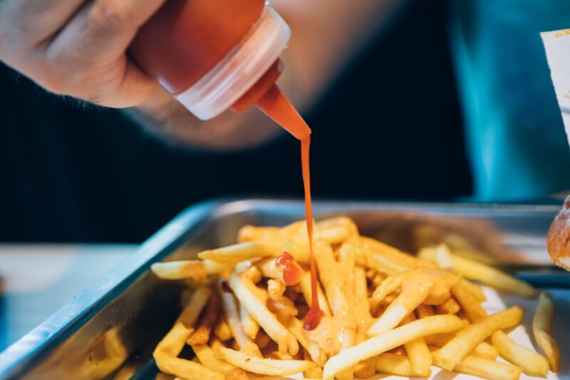 Oxford scientists crack case of why ketchup splatters from near-empty bottle