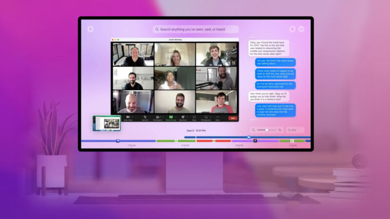 New Mac app wants to record everything you do—so you can “rewind” it later