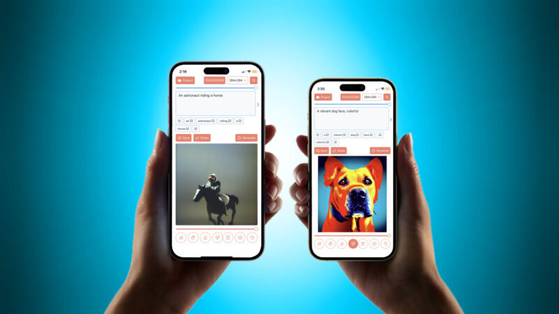 Stable Diffusion in your pocket? “Draw Things” brings AI images to iPhone