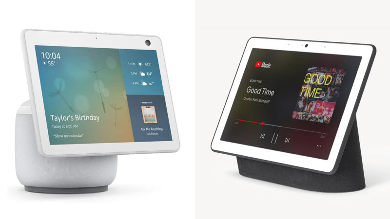 Google vs. Amazon: The smart display showdown