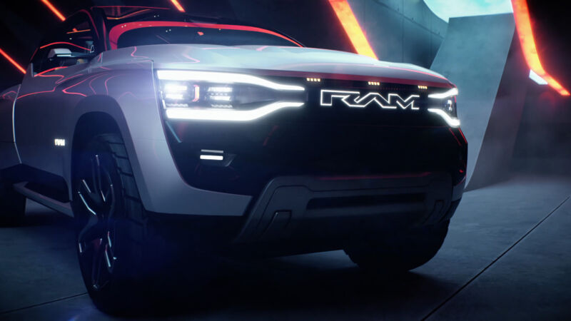 Ram shows off its first fully electric pickup truck at CES, due 2024