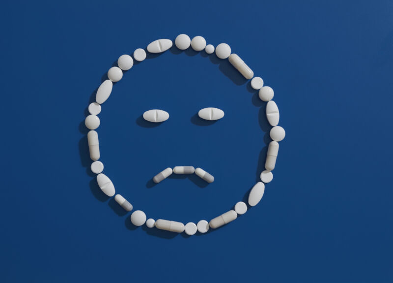 Antibiotic resistance induced by the widespread use of… antidepressants?