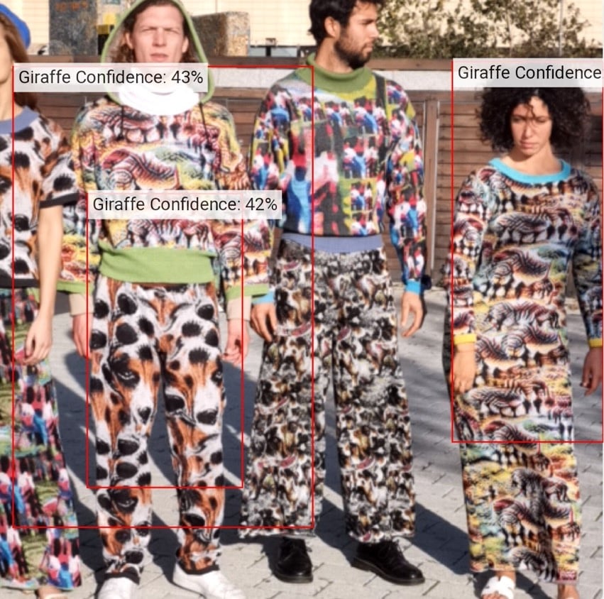 Vibrant Knitwear Tricks Facial Recognition Cameras #WearableWednesday