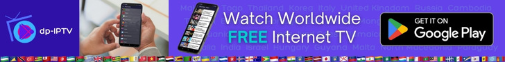 Watch FREE Internet TV and Listen FREE Internet Radio with dp - IPTV and Radio