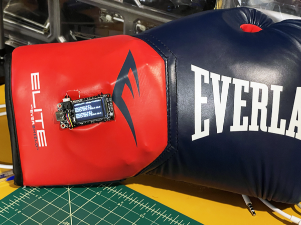 NEW GUIDE: PyLeap ESP32-S2 TFT Boxing Glove Tracker w/ Adafruit IO #AdafruitLearningSystem @Adafruit @Trevs_Dev