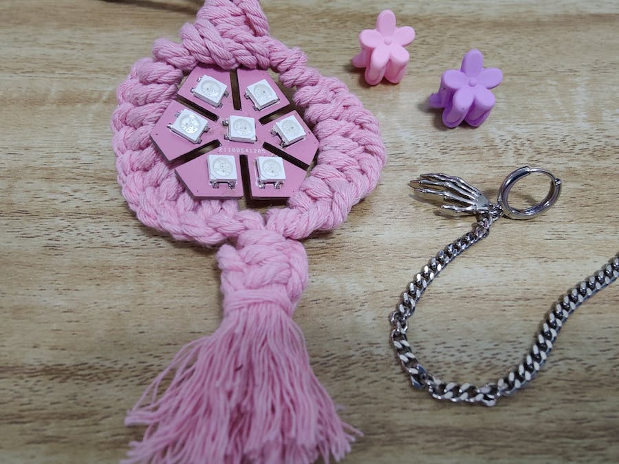 DIY NeoPixel Earrings #WearableWednesday