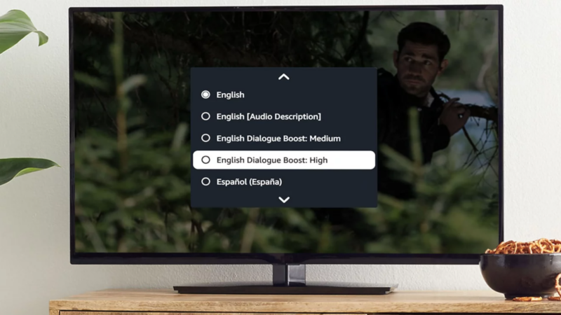 Amazon introduces new feature to make dialogue in its TV shows intelligible