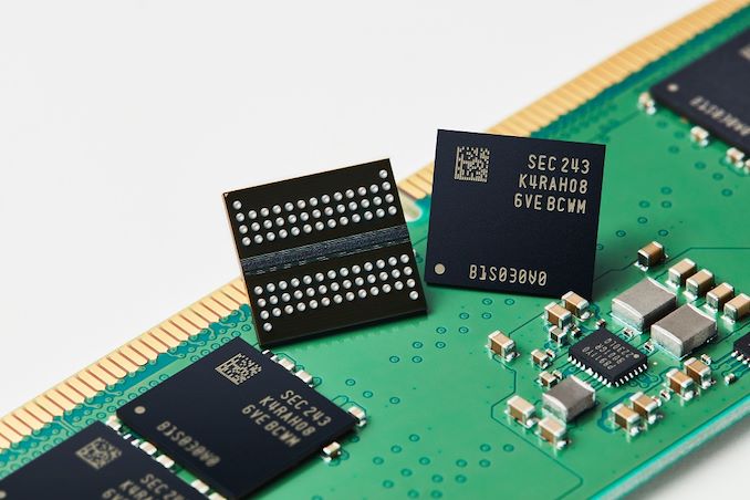 Samsung Kicks Off DDR5 DRAM Production on 12nm Process Tech, DDR5-7200 in the Works
