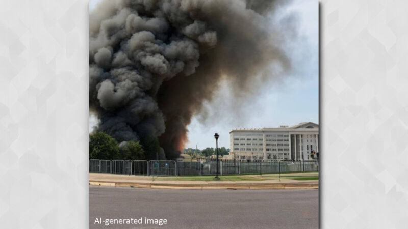 Fake Pentagon “explosion” photo sows confusion on Twitter