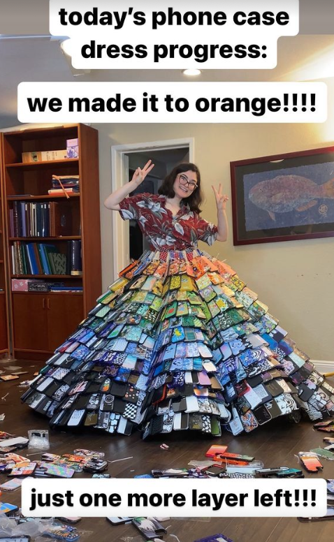 Phone Case Dress #WearableWednesday