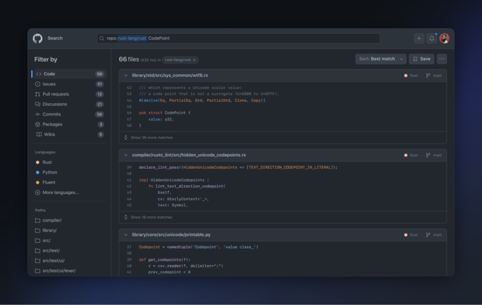 After 18 months, GitHub’s big code search overhaul is generally available