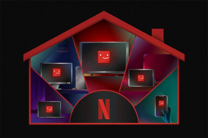 Netflix crackdown on account sharing hits US with $8 fee for each extra user