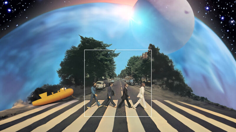 AI-expanded album cover artworks go viral thanks to Photoshop’s Generative Fill