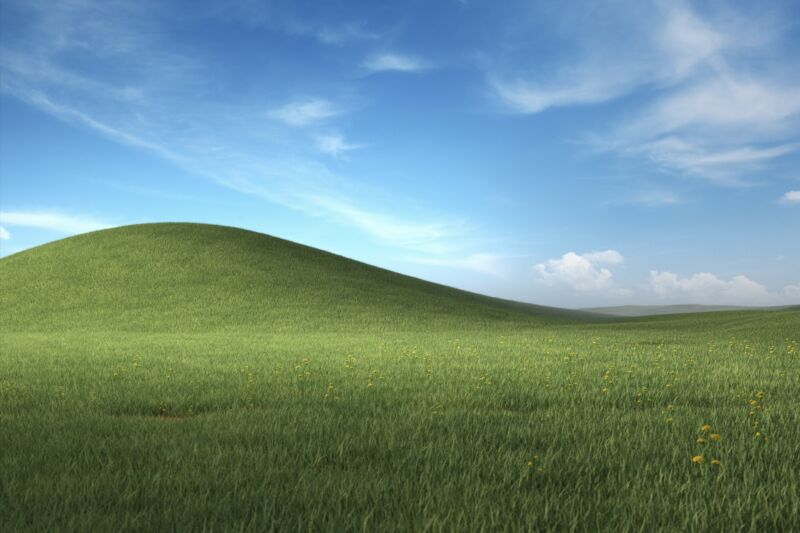 Today I stumbled upon Microsoft’s 4K rendering of the Windows XP wallpaper