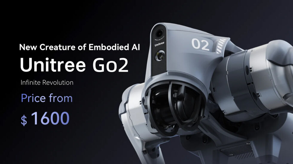 This LiDAR-equipped, 30-pound robot dog can be yours for $1,600