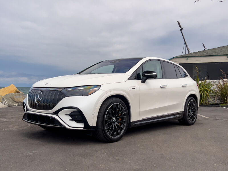 We drive a gilded lily: The 2024 Mercedes-AMG EQE SUV