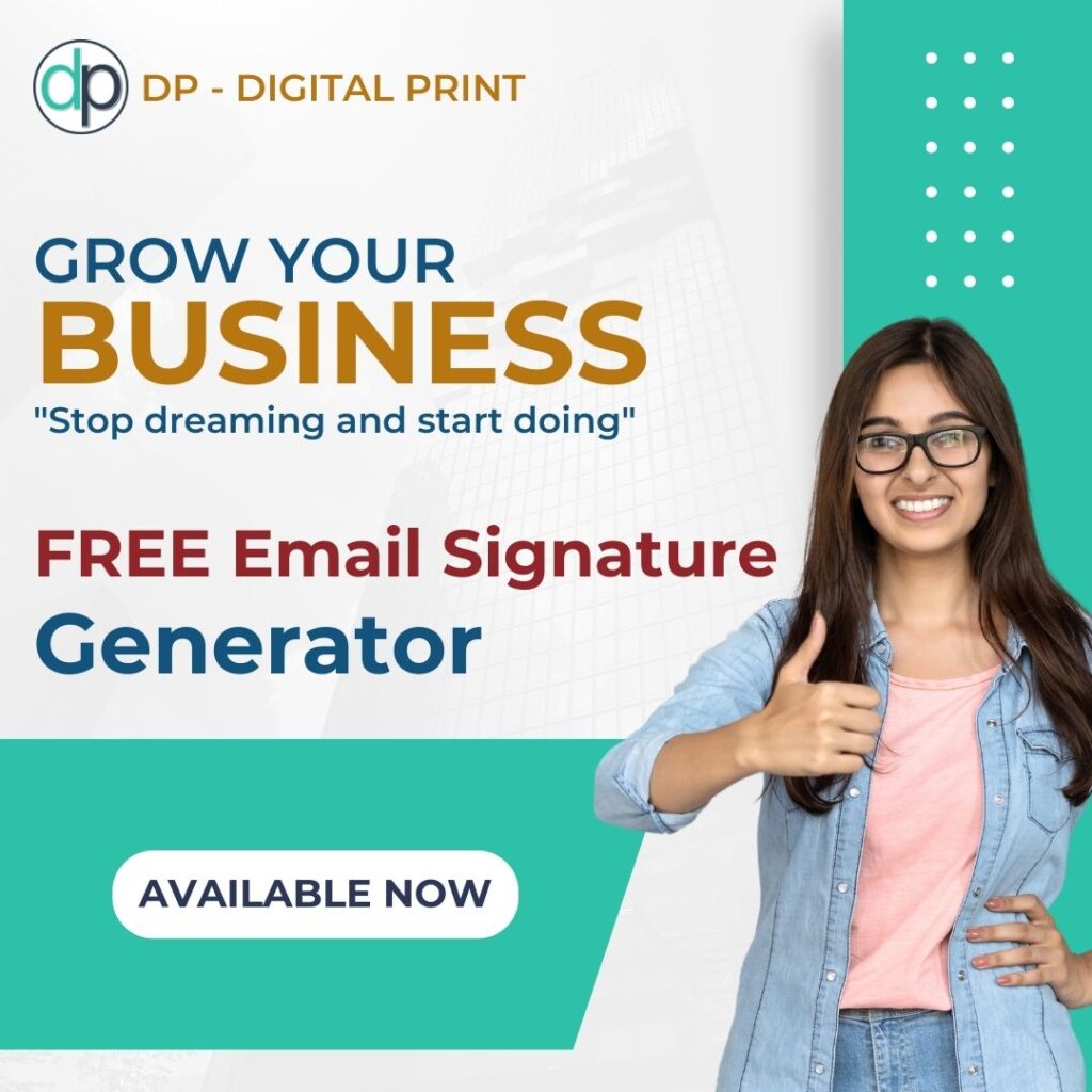 Easy Free Professional Email Signature